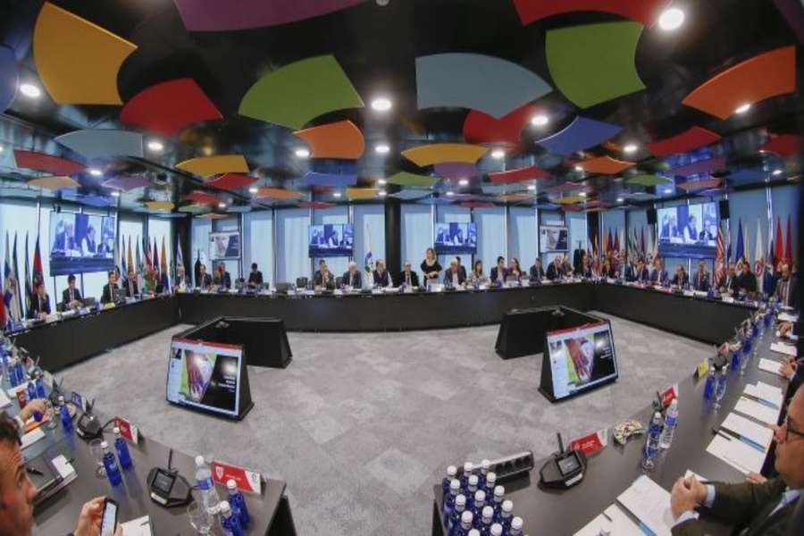 I presidenti de LaLiga discutono in assemblea