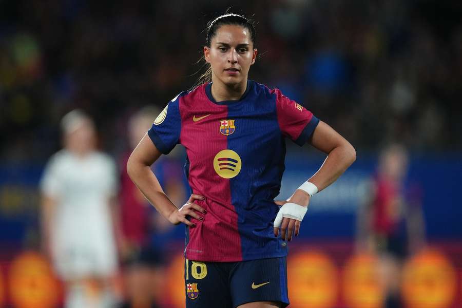 Kika Nazareth, avançada internacional portuguesa do Barcelona