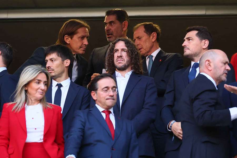 Casillas, junto a otras leyendas