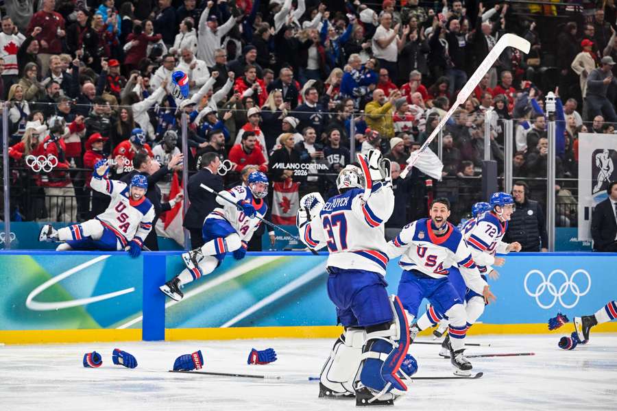 Die USA schlagen Erzrivale Kanada und jubeln über olympisches Gold