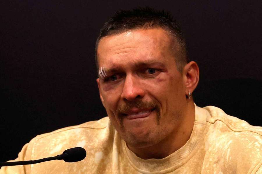 Usyk is one of Ukraine's top athletes 