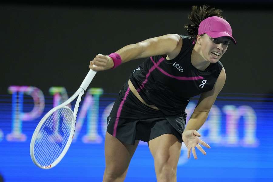 Šwiateková je jedinou nasazenou semifinalistkou letošního ročníku WTA 1000 v Dubaji.
