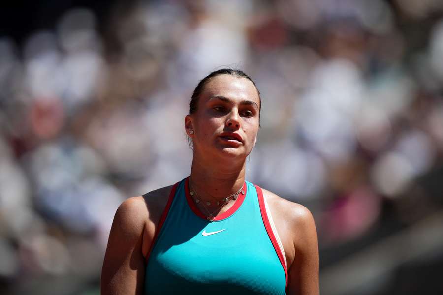 World number one Aryna Sabalenka
