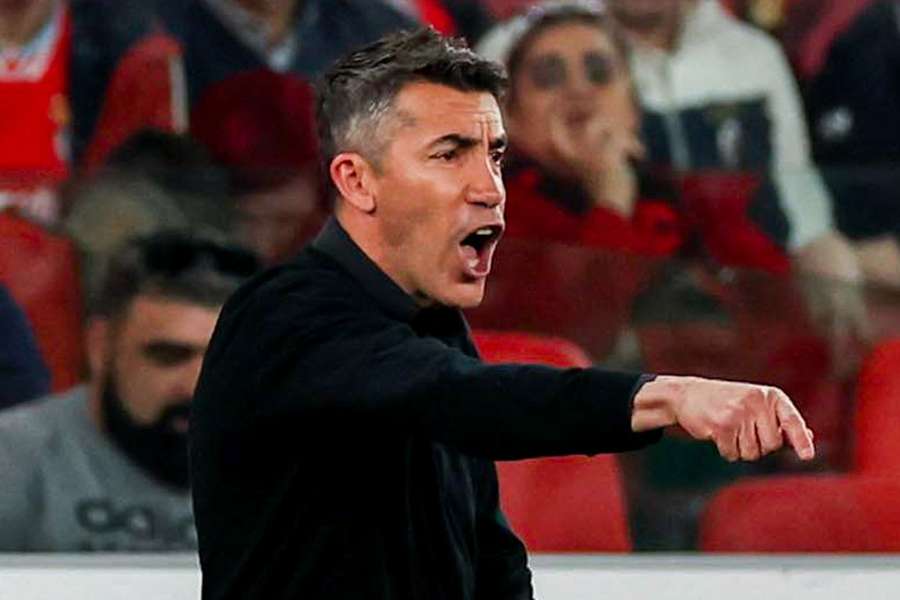Bruno Lage, treinador do Benfica
