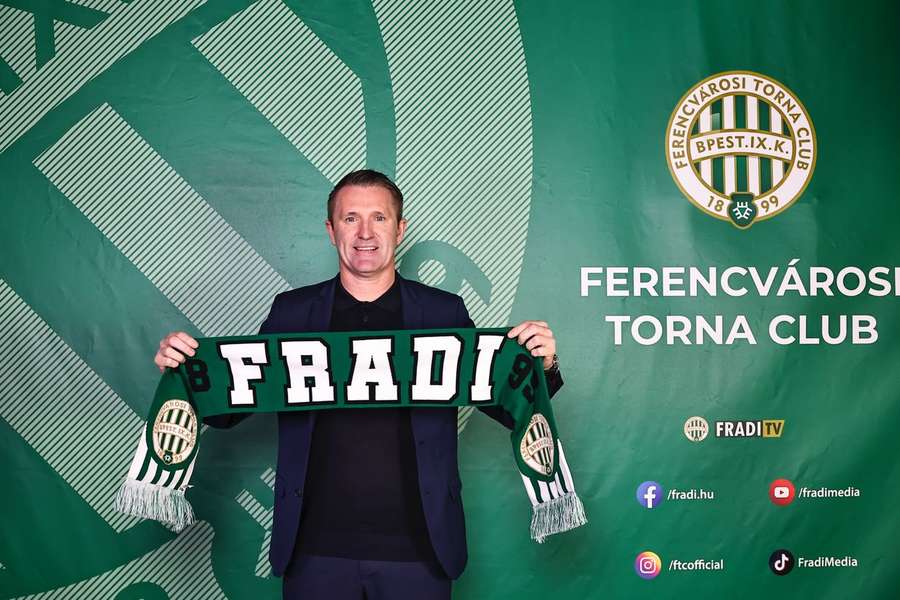 Robbie Keane, novo treinador do Ferencváros