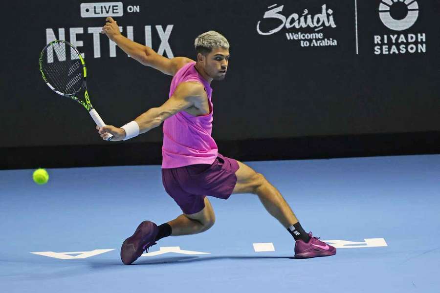 Carlos Alcara beim Six Kings Slam.