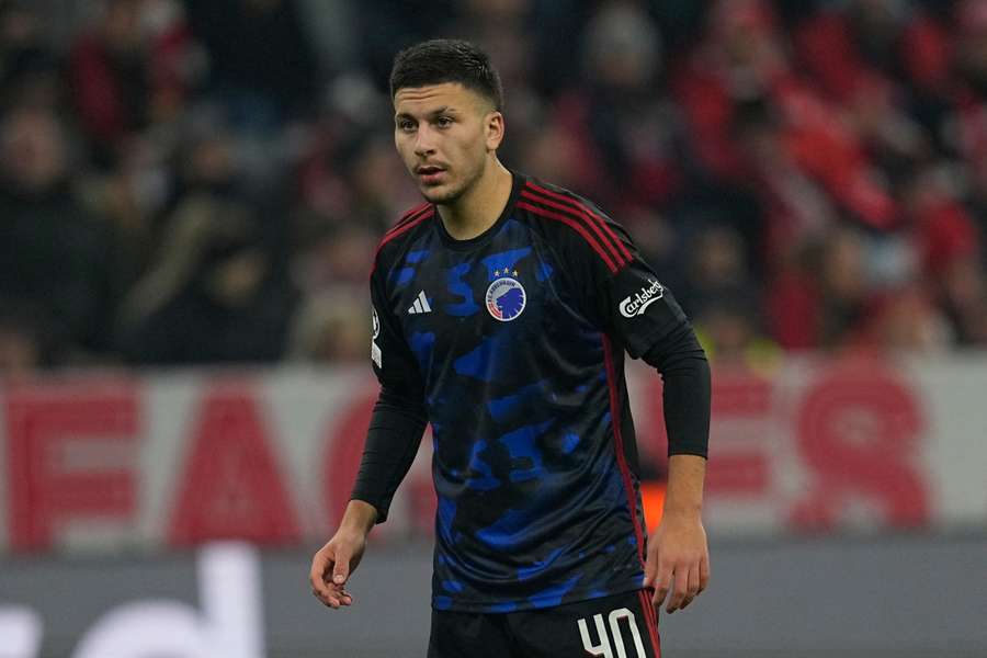 Ronny Bardghji, con el Copenhague