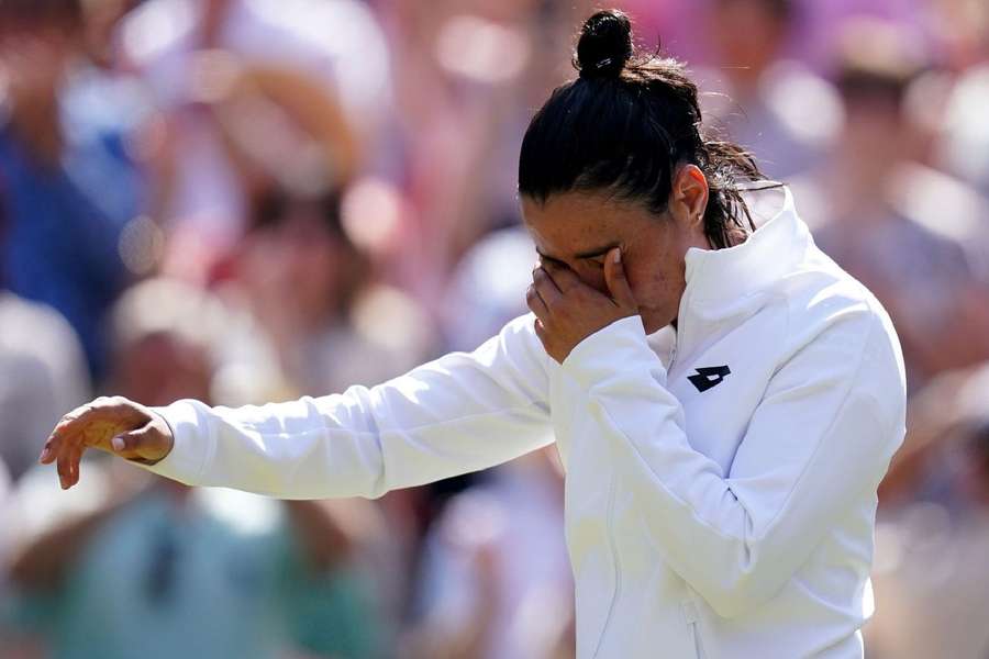 Jabeur è caduta contro Rybakina nella finale di Wimbledon 2022