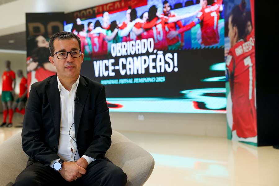 Luís Conceição, selecionador da equipa feminina de Portugal Luís Conceição, selecionador da equipa feminina de Portugal