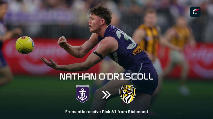 Nathan O'Driscoll to Richmond Nathan O'Driscoll to Richmond
