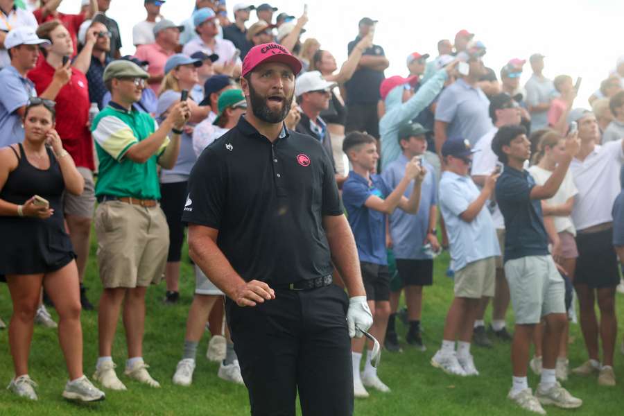 Jon Rahm, durante el torneo en Indiana de LIV Golf Jon Rahm, durante el torneo en Indiana de LIV Golf