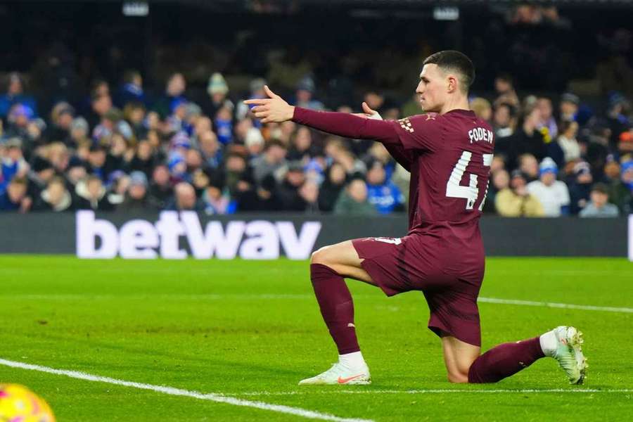 Foden is enjoying a solid run of form with Man City