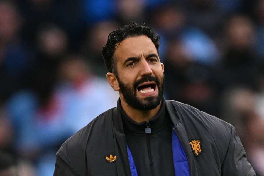 Ruben Amorim, treinador do Manchester United