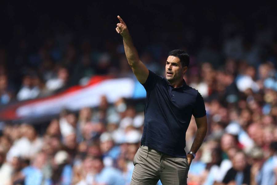 Arsenal manager Mikel Arteta