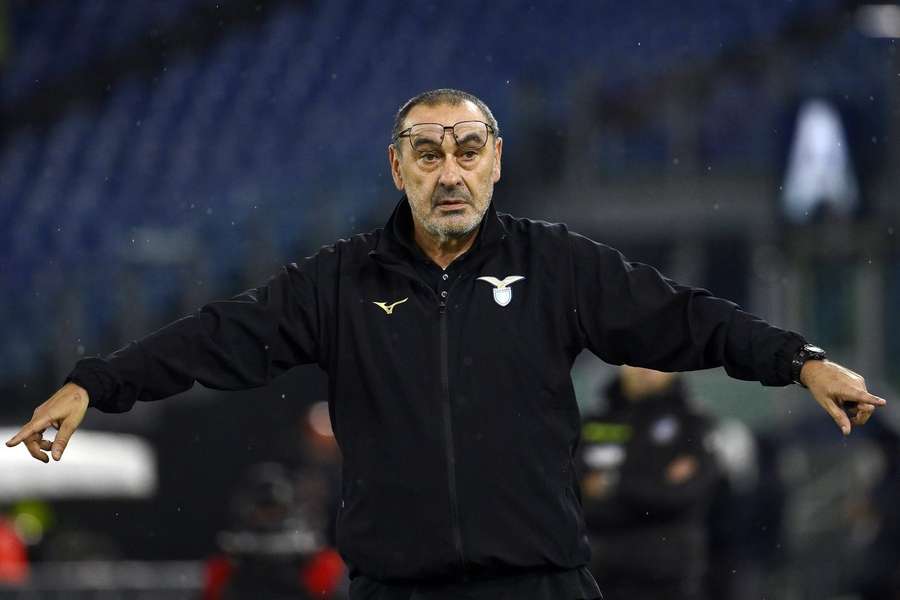 Maurizio Sarri, treinador da Lazio