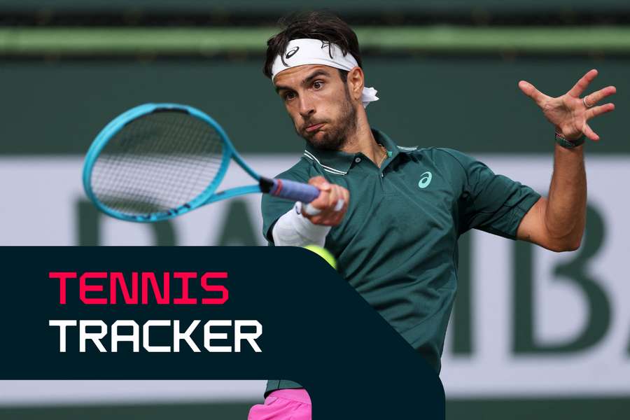 Musetti is in action this evening