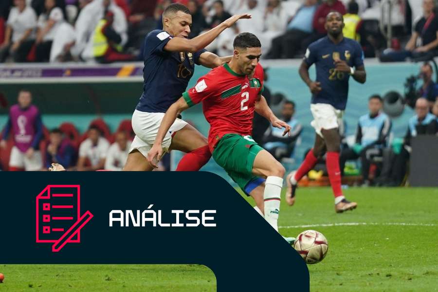 Kylian Mbappé e Achraf Hakimi