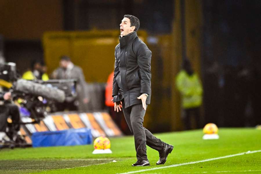 Arteta was left fuming after another poor refereeing decision