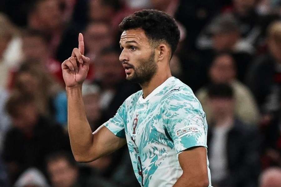 Gonçalo Ramos fez gol e deu assistência em Dinamarca 2x4 Portugal
