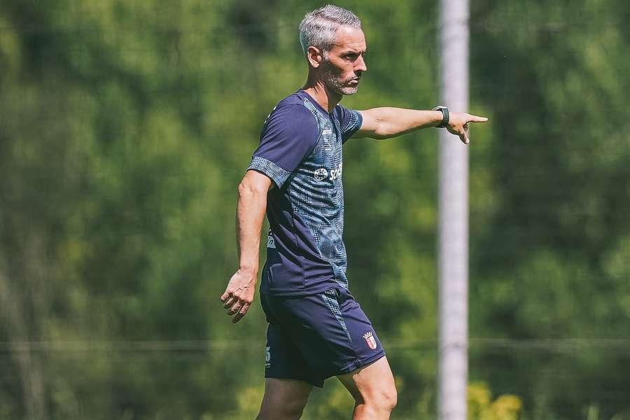 Carlos Vicens treina o SC Braga