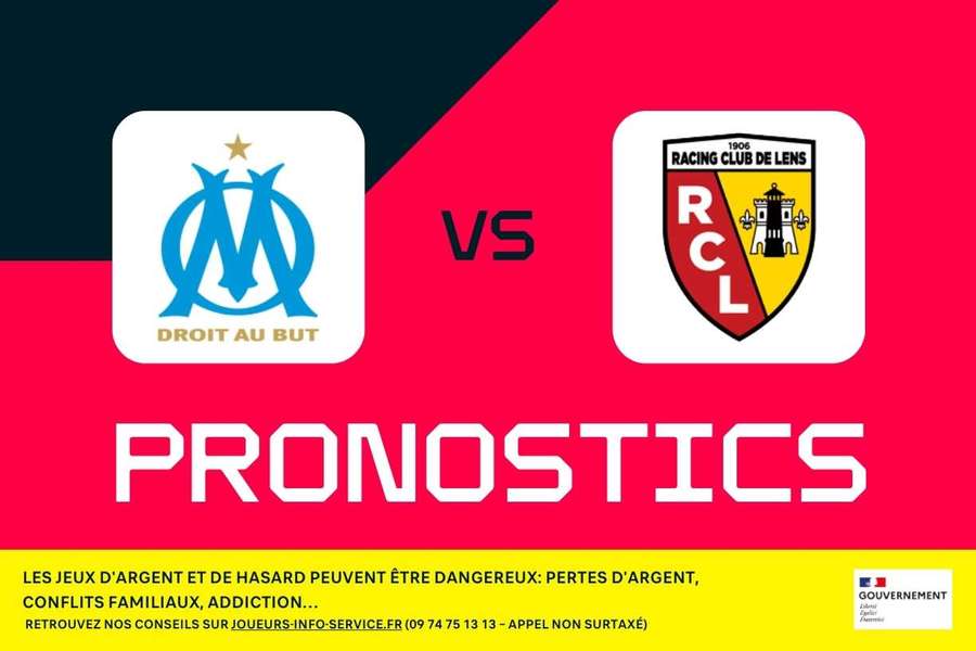 Marseille - Lens : Pronostics, meilleurs paris et cotes (Ligue 1 -19e journée)