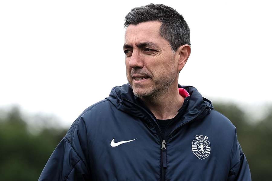 Micael Sequeira, treinador do Sporting Micael Sequeira, treinador do Sporting