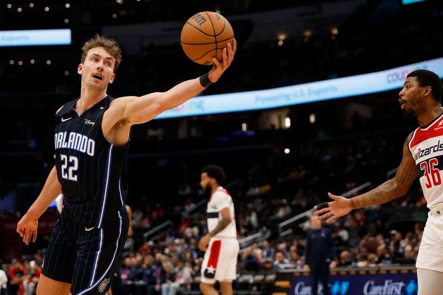 Franz Wagner (l.) glänzte gegen die Washington Wizards