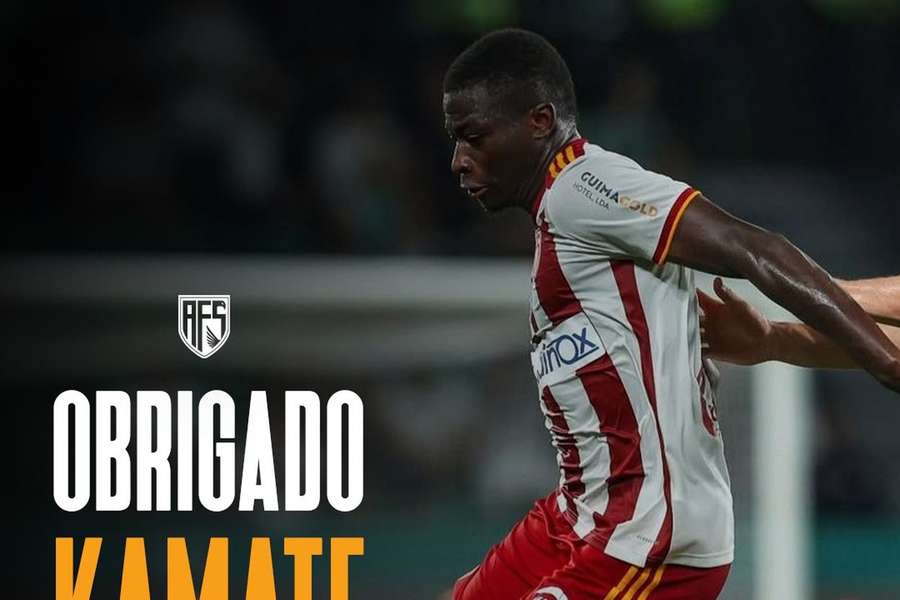 Kamate estava emprestado pelo Inter