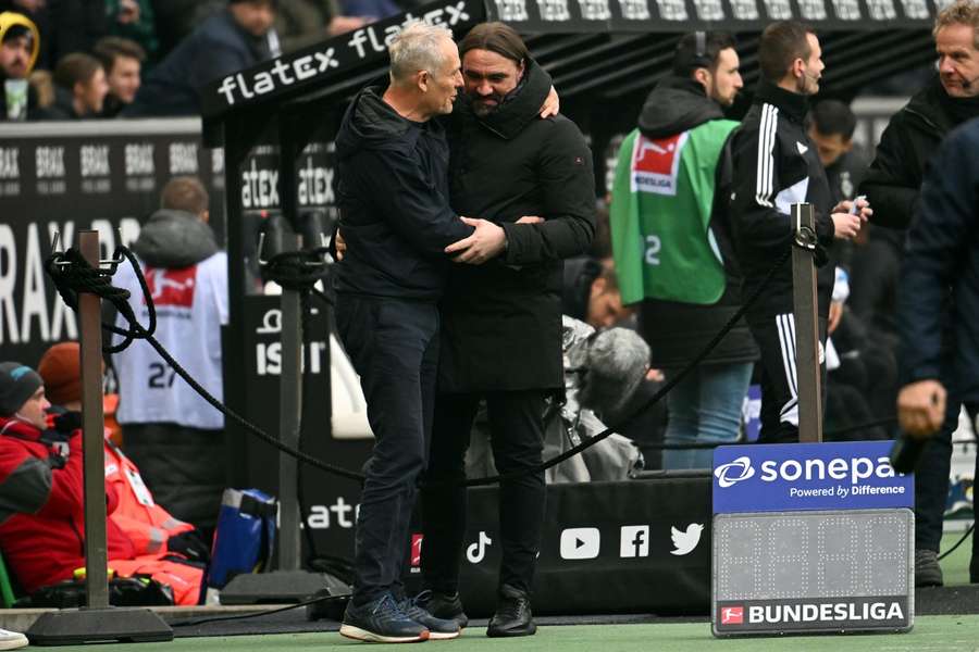 Christian Streich und Daniel Farke konnten sich über die Punkteteilung beide nicht beschweren