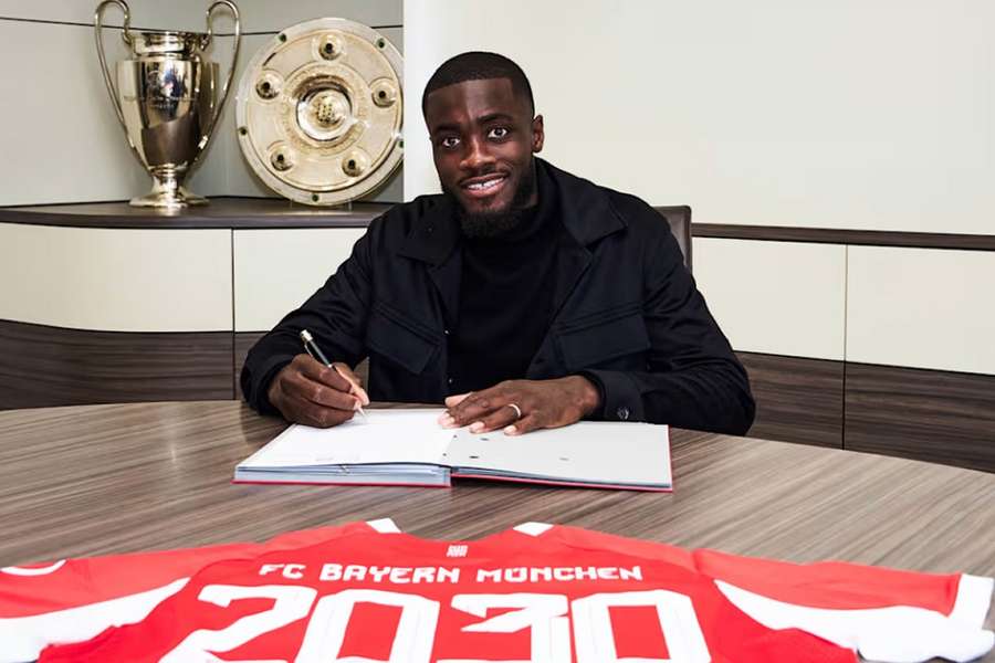 Upamecano delighted signing new Bayern Mu Upamecano delighted signing new Bayern Mu