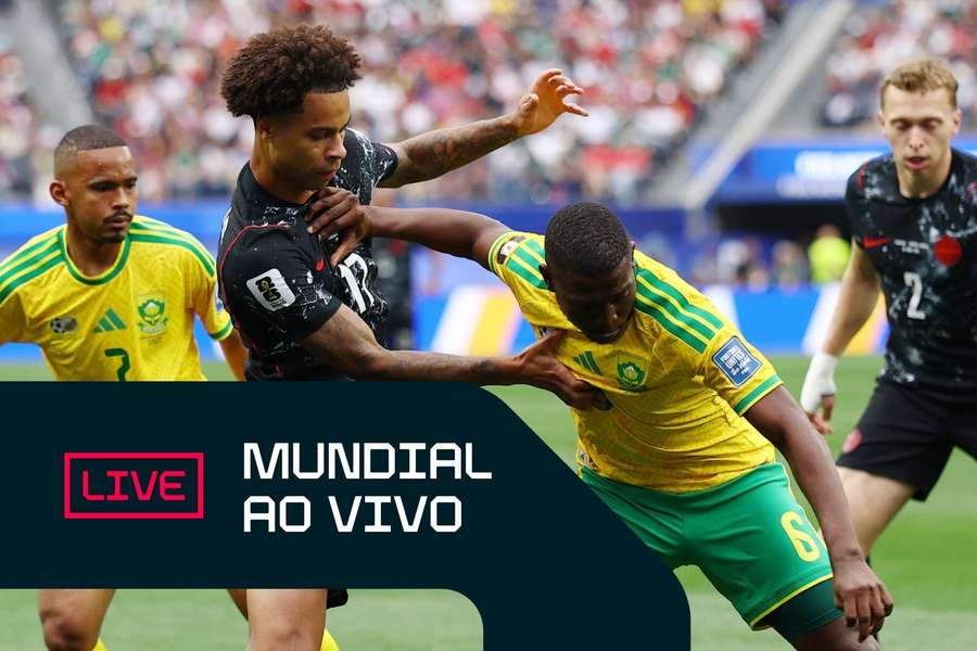 África do Sul parou no Canadá na abertura da 2ª fase da Copa