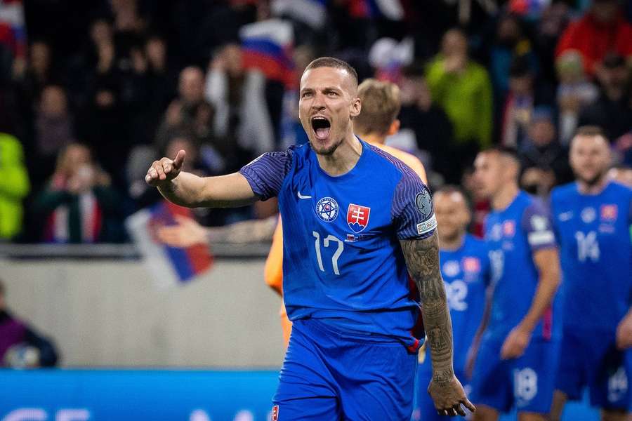 Die Slowakei feierte gegen Island einen überzeugenden Heimsieg.