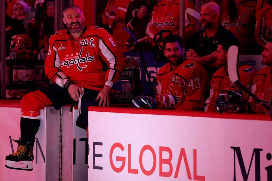 Alex Ovechkin erhielt am Abend in Washington seine Würdigung.