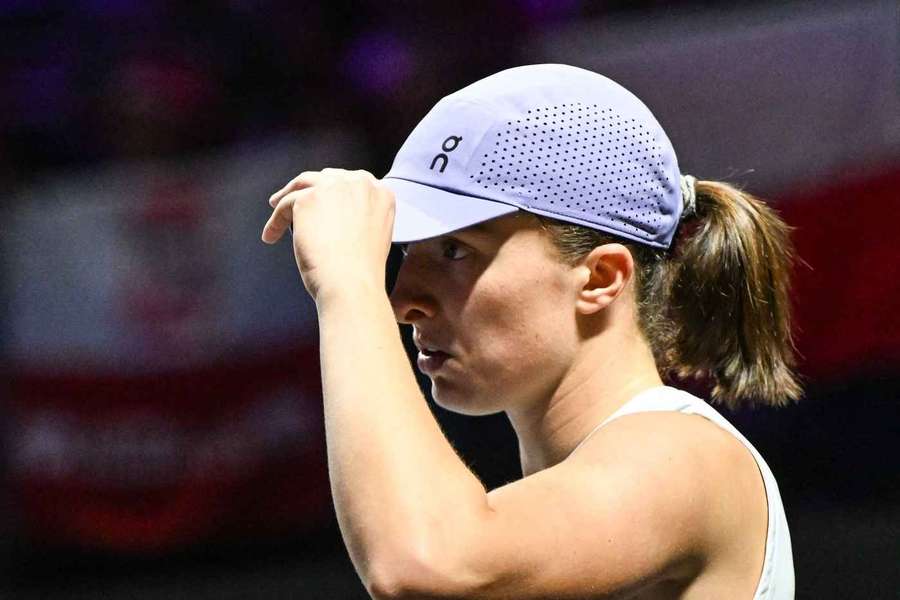 Swiatek kam in Satz zwei und drei aus dem Staunen nicht mehr heraus