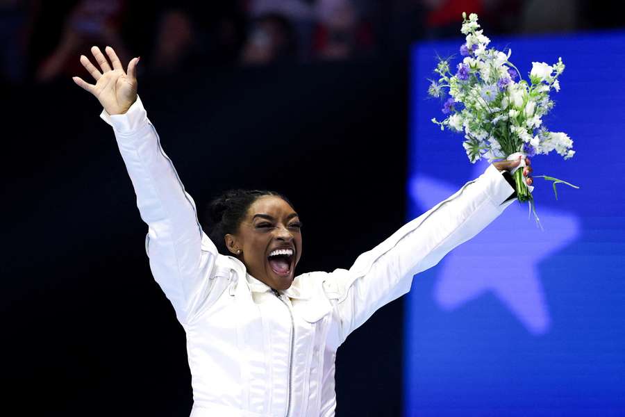 Simone Biles è una quattro volte campionessa olimpica