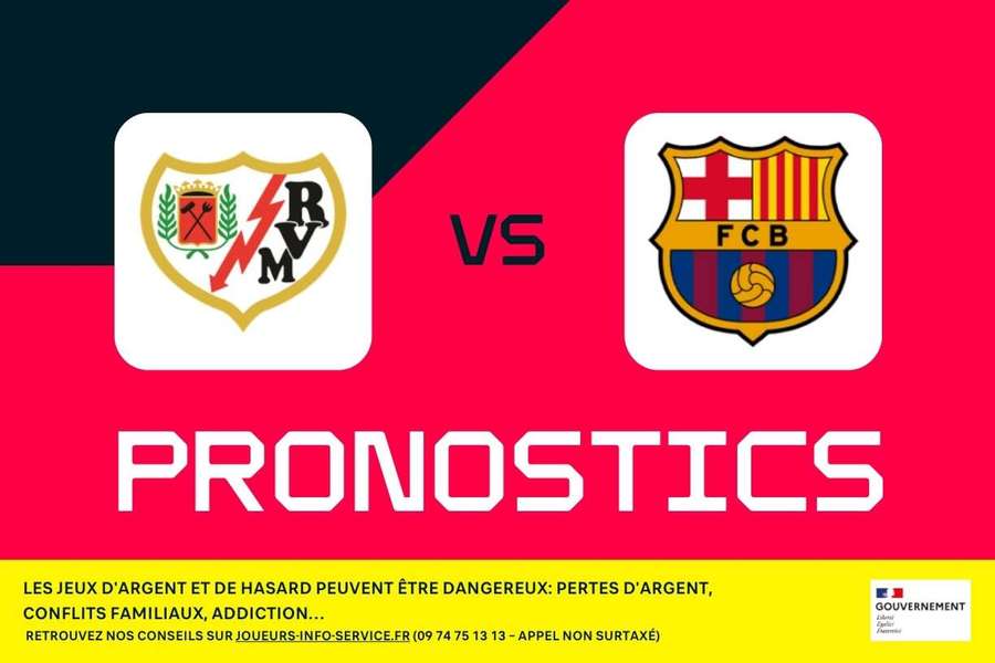 Rayo Vallecano - Barcelone : Pronostics, meilleurs paris et cotes (Liga EA Sports) Rayo Vallecano - Barcelone : Pronostics, meilleurs paris et cotes (Liga EA Sports)