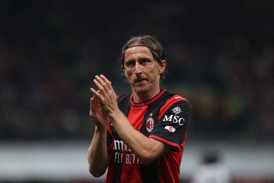 Aos 41 anos, Luka Modric mantém-se uma peça importante no meio-campo do AC Milan