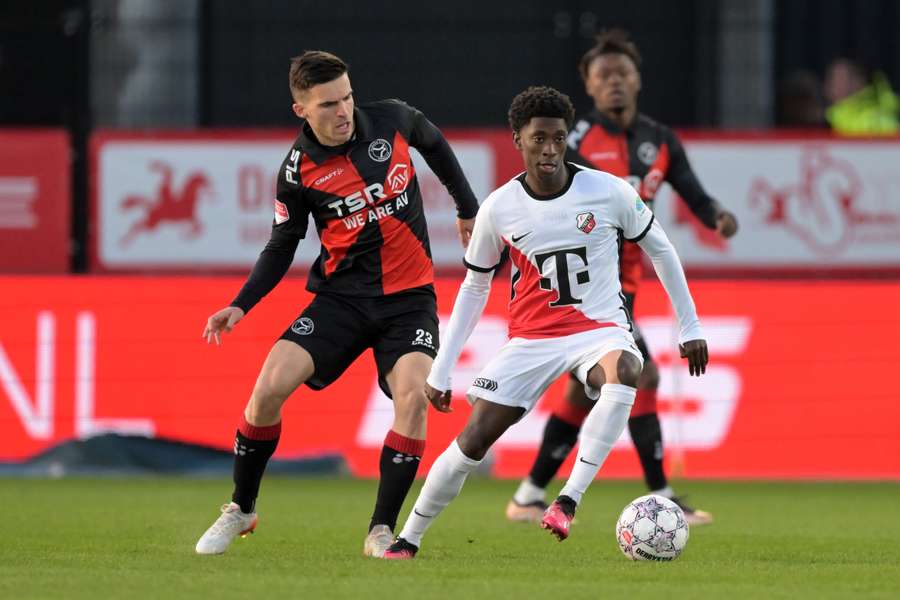 Derensili Sanches Fernandes speelde afgelopen seizoen met name in Jong FC Utrecht