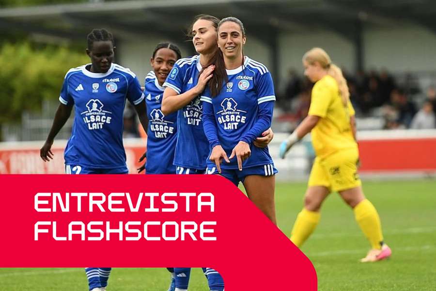 Fátima Pinto cumpre primeira temporada no Estrasburgo