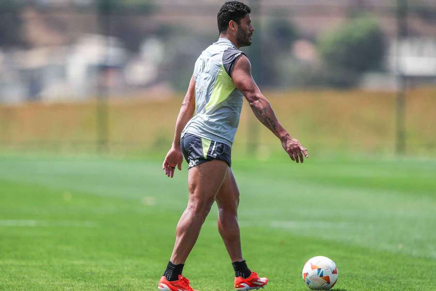 Hulk em treino