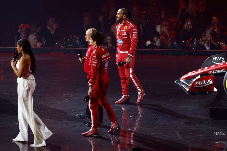 Lewis Hamilton tornou-se recentemente companheiro de equipa de Charles Leclerc