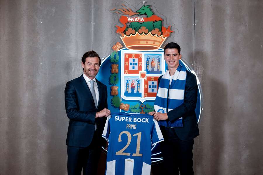 Prpic com André Villas-Boas