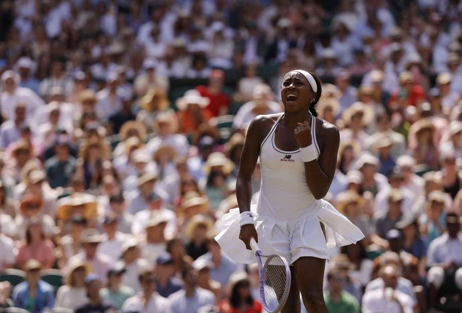 Gauff darf einmal tief durchatmen Gauff darf einmal tief durchatmen