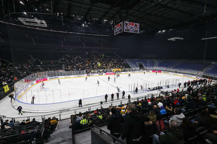 La Milano Santagiulia Ice Hockey Arena ce vendredi.