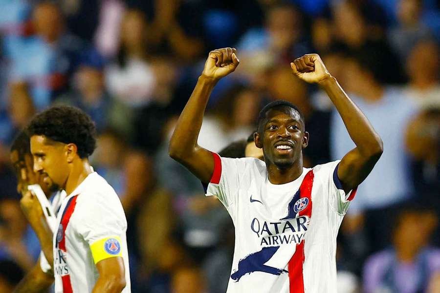 Ousmane Dembele has been in good form for PSG this season