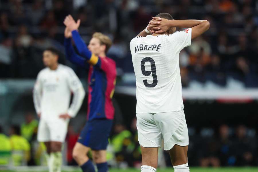 Mbappé, en El Clásico