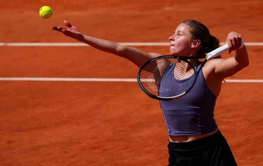 Chwalinska in action against Zheng