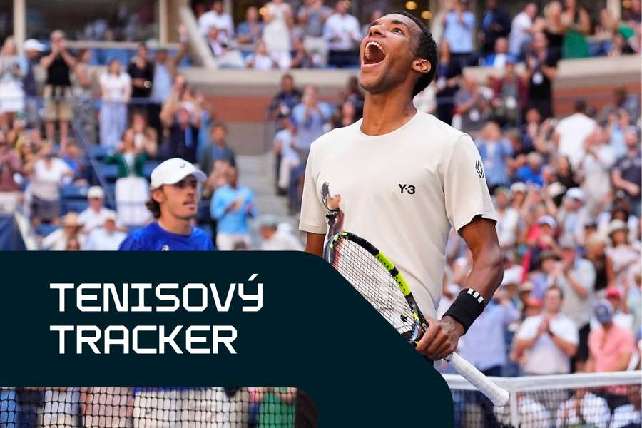 Auger-Aliassime je v semifinále US Open.