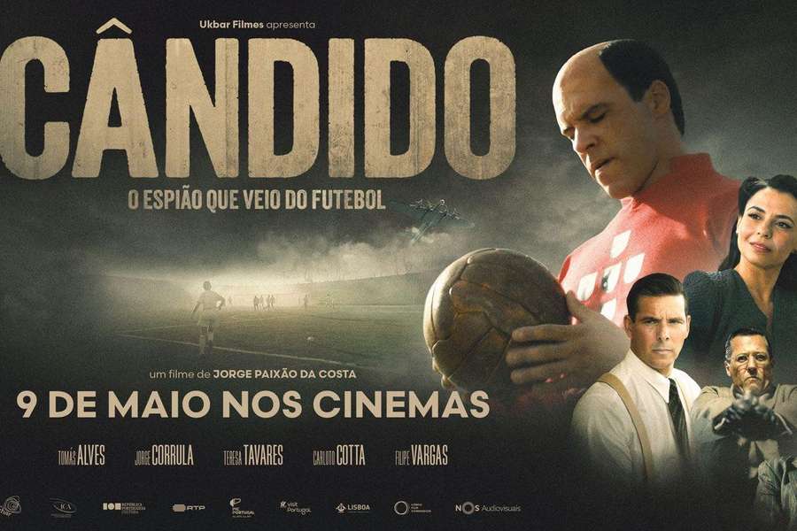 “Cândido, o espião que veio do futebol” estreia a 9 de maio