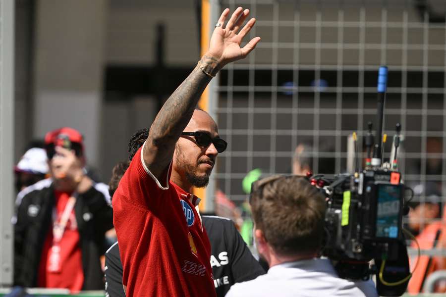 Hamilton was among three drivers disqualified in China